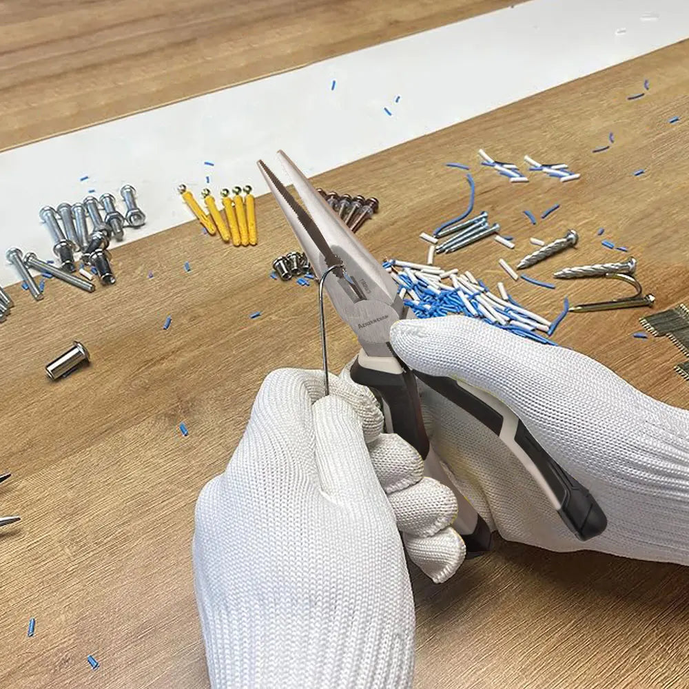 Szczypce elektrykarskie Baolian – boczne, uniwersalne i wydłużone, 5–8"